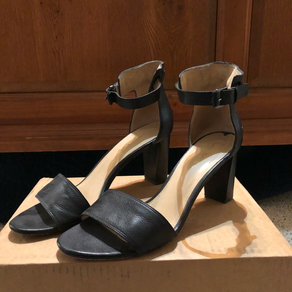 Via Spiga black heels